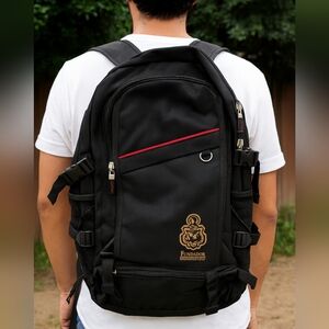 Black Travel/Gym/Work/School Bag pack Hiking Bag